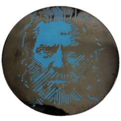 97409 - Fantasy Pin Series - Tron Legacy: Digital Kevin Flynn - Blue - Fantasy Unlicensed