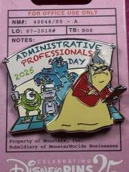 97469 - Administrative Professional's Day - 2025 Roz, Mike and Sulley alternate image