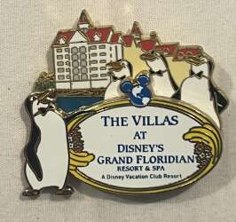 97497 - Grand Opening The Villas At Disney’s Grand Floridian Resort & Spa - Waiter Penguins at The Villas - Disney Vacation Club