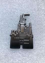 97517 - Niftie Fifties Flashback Pin Trading Celebration 2025 - Opening Day Inspired Souvenir Framed Set — Stylized Sleeping Beauty Castle ONLY - Disneyland Resort alternate image