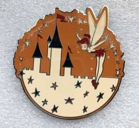 Opening Day Inspired Souvenir Framed Set — Tinker Bell Pennant Mini Jumbo ONLY