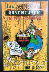 9762 - Adventures in Pin Trading - Chip and Dale Adventure - Walt Disney World