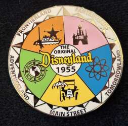 97678 - Disneyland Resort - Lands wheel - Theme Park Cast Member Exclusive