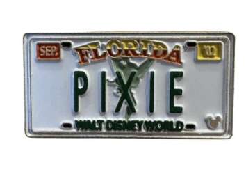 97820 - 2007 Hidden Mickey - Florida License Plates - Pixie - Walt Disney World alternate image