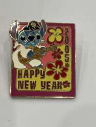 97882 - Cast Lanyard Refresh - Stitch Elvis - Happy New Year - Disneyland Resort Paris