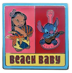 97898 - Cast Lanyard Refresh - Beach Baby Lilo et Stitch - Disneyland Resort Paris