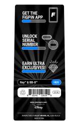 97965 - FigPin - Star Wars: The Force Awakens - Rey & BB-8 (1825) - FiGPiN alternate image