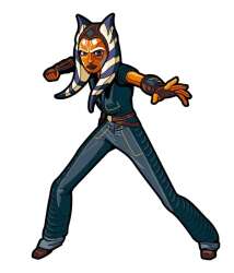 97974 - FiGPiN - Star Wars: The Clone Wars - Ahsoka Tano (1820) - FiGPiN alternate image