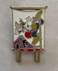 98084 - New Year's Eve/Day - Goofy balancing on ladder  - Take (Kite) - Disney Store Japan