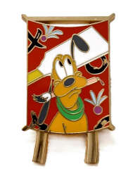 98085 - New Year's Eve/Day - Pluto With Paintbrush in His Mouth - Take (Kite) - Disney Store Japan