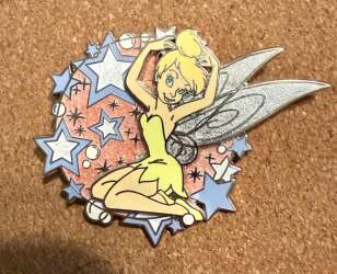 98136 - Tinker Bell - Tinker Bell - Kneeling and Adjusting Hair - Stars.  Pink Sparkle alternate image