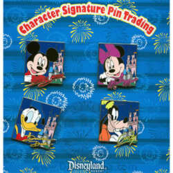 98166 - Character Autographs and Sleeping Beauty Castle Booster Set - Character Autographs and Sleeping Beauty Castle Set - Disneyland Resort