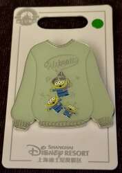 Green Crew Neck Sweater - Toy Story Aliens