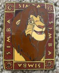 98203 - Lion King Character Set #2 - Simba in a Brown Frame - Disney Auctions - Disney Auctions alternate image