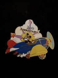 98236 - 20th Anniversary! Serving Orlando - Mickey in Plane - Walt Disney World