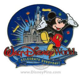 98254 - Celebrate Everyday! - Celebrate Everyday - Mickey Mouse and Castle - Walt Disney World