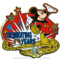 98255 - Celebrate Everyday! - Years of Celebration Spinner - Mickey and Tinker Bell