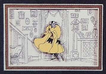 98345 - Disney Gallery - The Villains of Disney Deluxe Framed Set — Cruella de Vil ONLY - Disney Store US alternate image