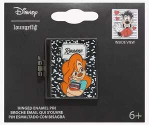 98387 - BoxLunch - Disney - Hinge Pin - Notebook - Roxanne and Max - Loungefly alternate image