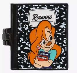98387 - BoxLunch - Disney - Hinge Pin - Notebook - Roxanne and Max - Loungefly