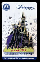 98421 - Disneyland Paris Anniversaries - 12 Avril 2025 - Maleficent and Castle - Disneyland Resort Paris alternate image