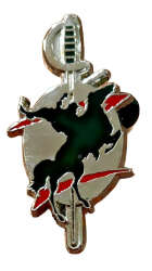 Zorro Rearing Horse and Sword