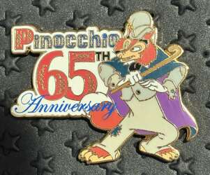 Disney Catalog Carded Sets - Pinocchio 65th Anniversary — J. Worthington Foulfellow (Honest John) ONLY