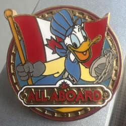 98525 - Adventures by Disney - Magic of the Mountains - Canada - Donald Duck - All Aboard - Adventures by Disney