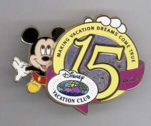 98619 - Disney Vacation Club - mickey 15 years DVC - Disney Vacation Club