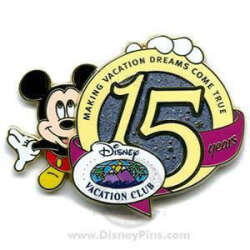 98619 - Disney Vacation Club - mickey 15 years DVC - Disney Vacation Club alternate image