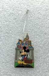 98807 - Disneyland Surprise Release Luggage Tag Collection - Mickey at Sleeping Beauty Castle - Disneyland Resort