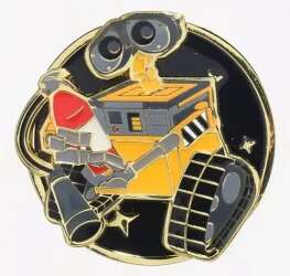 Wall-E Holding Fire Extinguisher