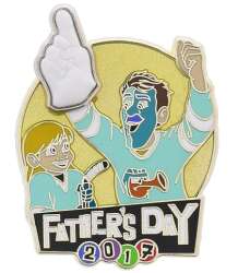 9889 - Father's Day - 2017 - Hockey Game - Riley and Bill