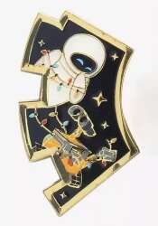 Wall-E and Eve Christmas Lights