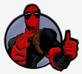 98914 - Deadpool & Wolverine - Deadpool Thumbs Up - Disney Licensed