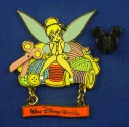98949 - Tinker Bell - WDW Tinker Bell on Spool of Thread - Walt Disney World