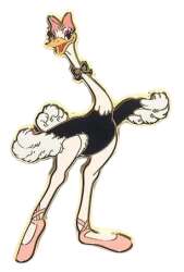 Mademoiselle Upanova Dancing Ostrich