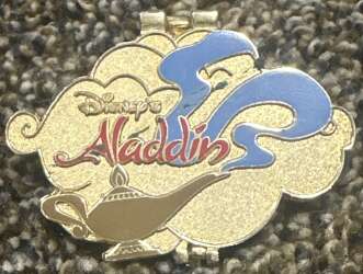 99022 - Aladdin - Disney's Aladdin - Opening Genie Pin - Disney Store Japan