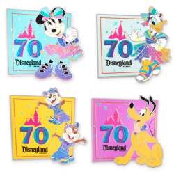 99097 - Disneyland Resort 70th Anniversary Celebration - Minnie Mouse and Friends Pin Set - Disneyland Resort alternate image