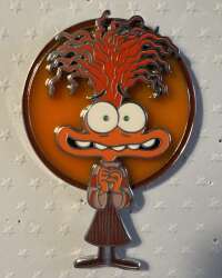 99103 - GoPinPro Colors - Orange — Anxiety - Disney Licensed