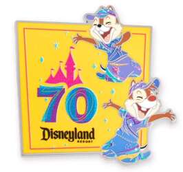 99142 - Disneyland Resort 70th Anniversary Celebration - Logo Booster Set — Chip and Dale ONLY - Disneyland Resort alternate image