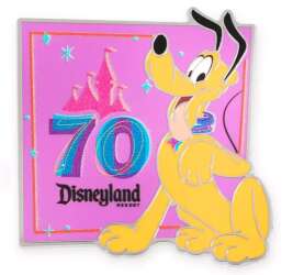 99143 - Disneyland Resort 70th Anniversary Celebration - Logo Booster Set — Pluto ONLY - Disneyland Resort alternate image
