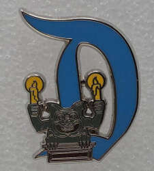 99181 - Disneyland Resort 70th Anniversary Celebration - Gothic D with Stretching Room Gargoyle — New Orleans Square (Silver Version) - Disneyland Resort alternate image