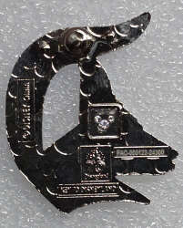 99182 - Disneyland Resort 70th Anniversary Celebration - Gothic D with Space Mountain — Tomorrowland (Silver Version) - Disneyland Resort alternate image