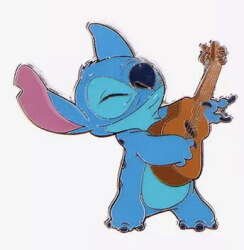 Stitch Playing Ukulele
