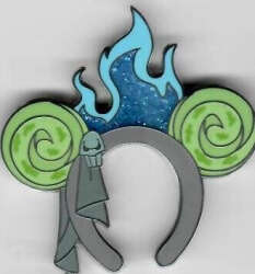 64142 - Disney Character Ear Headbands - Hades alternate image