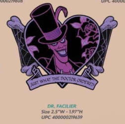 99395 - Villains Villaintine’s Day Series - Dr. Facilier - Disney Employee Center alternate image