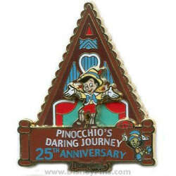 99481 - Attraction Anniversaries - Pinocchio's Daring Journey 25th Anniversary - Disneyland Resort