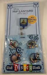 99491 - Disney Parks Hip Lanyard Sets - Walt Disney World Retro Icons - Full Set - Walt Disney World