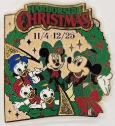 99632 - Harborside Christmas - 2003 Entry Gift — Pink Shimmer - Tokyo Disneyland Resort alternate image